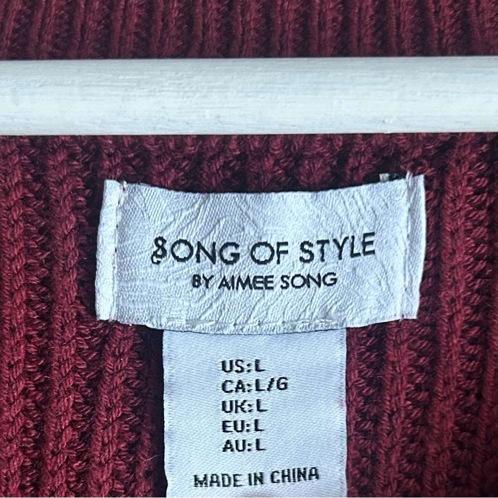 Cropped Knit Fall Cardigan - Picture 3 of 5